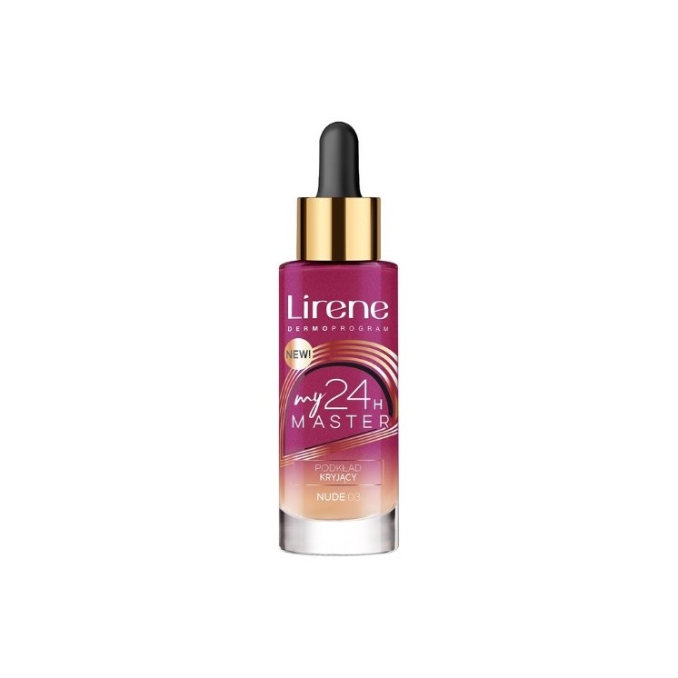 Основа Lirene My Master Covering Foundation 03 Nude 30 мл
