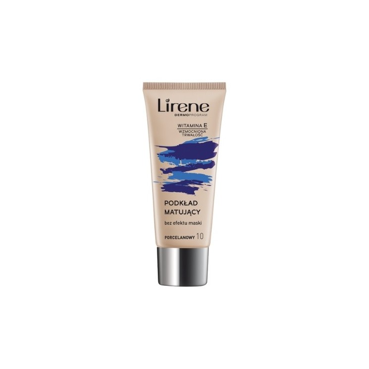 Матовий флюїд для обличчя Lirene Nature Matte 10 Porcelain 30 мл