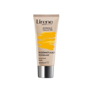 Lirene Освітлюючий тональний крем, що повертає шкірі сяйво 02 Natural 30 мл