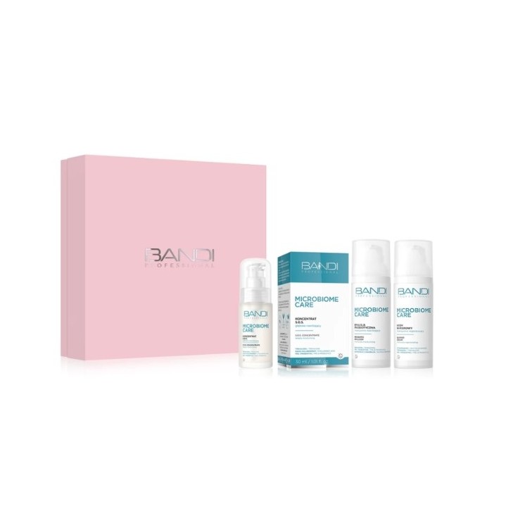 Bandi Microbiome Zestaw  Emulsja do twarzy probiotyczna 50 ml + Koncentrat d