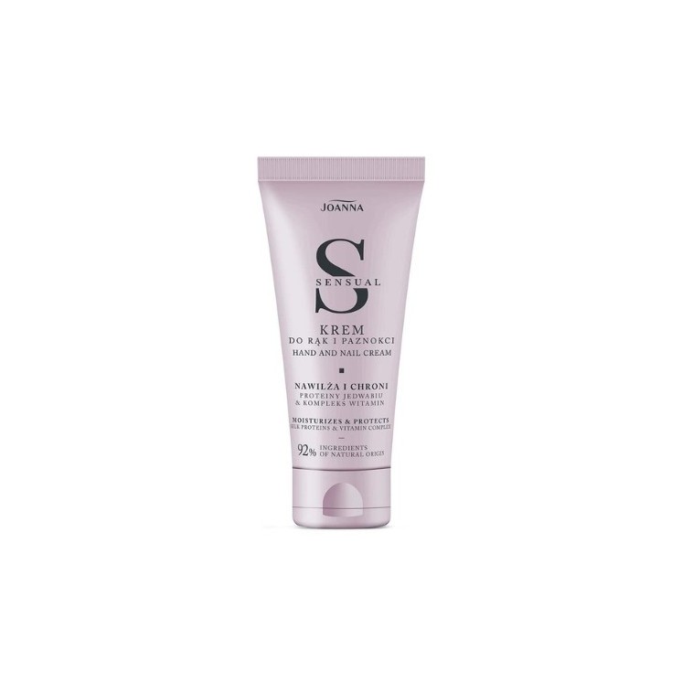 Крем для рук і нігтів Joanna Sensual Silk Protein 100 г
