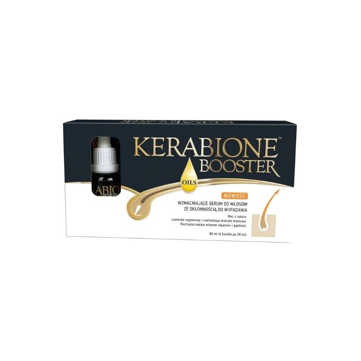 Kerabione Booster Oils Versterkend Haar Serum 4 x 20 ml