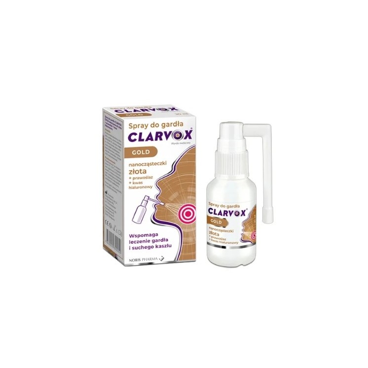 Спрей для горла Clarvox Gold 30 мл