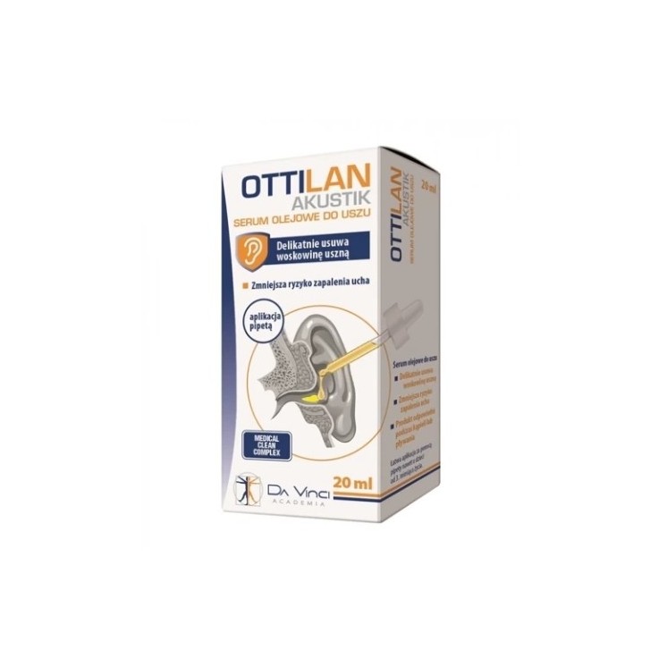 Ottilan Akustik olejowe Serum do uszu 20 ml