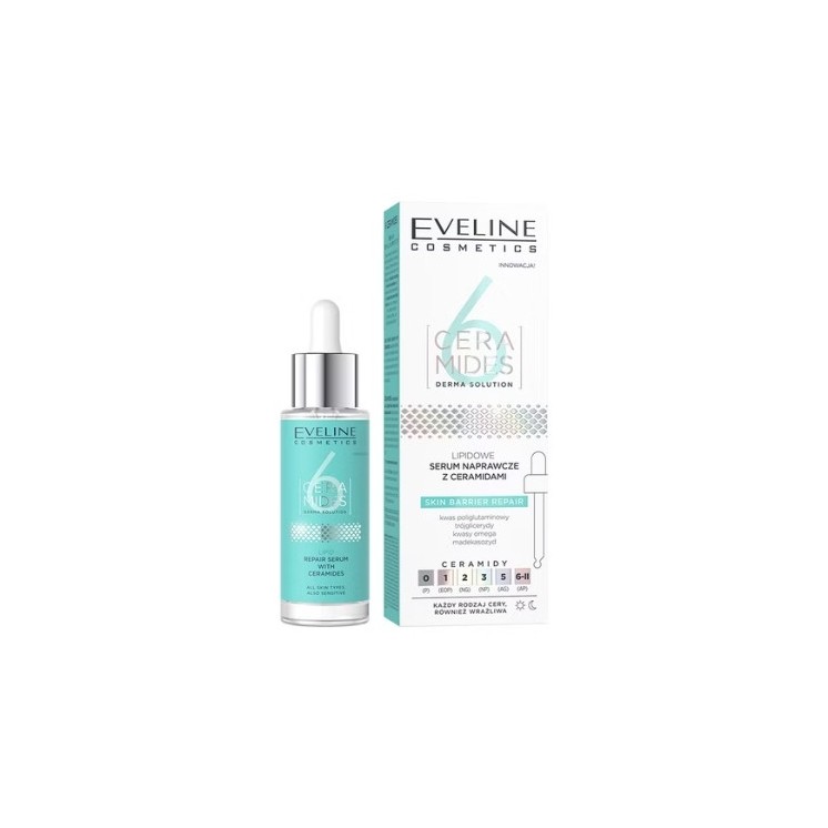 Eveline 6 CERAMIDES Lipid-Repair-Gesichtsserum mit Ceramiden 30 ml
