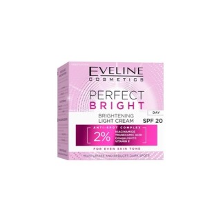 Eveline Perfect Bright Aufhellende, leichte Tagesgesichtscreme SPF20 , 50 ml