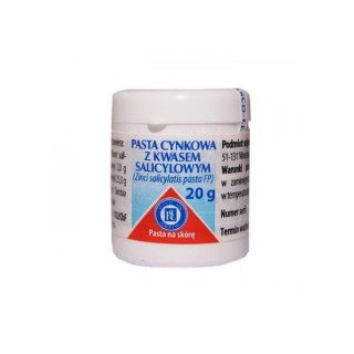 Zinc paste with salicylic acid 20 g