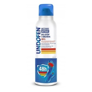 Undofen aktywny Spray do stóp i obuwia 48h 150 ml