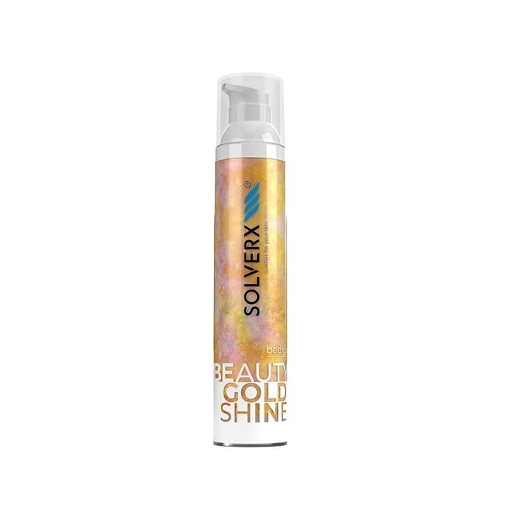 Гель-олія для обличчя та тіла Solverx Beauty Gold Shine 100 мл