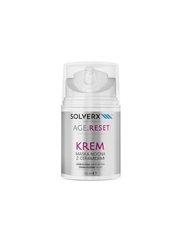 Solverx Age Reset Krem-maska do twarzy na noc 50 ml