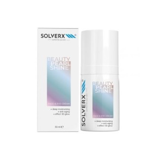 Solverx Beauty Pearl Shine Krem do twarzy i pod oczy 30 ml