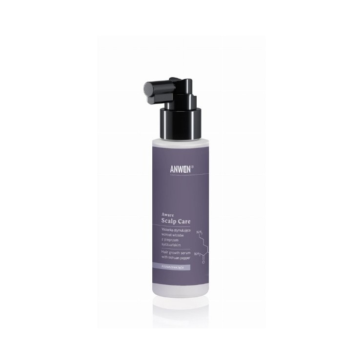 Anwen Aware Scalp Care Warming Lotion met Sichuan Peper 100 ml