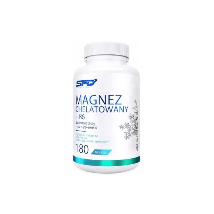 SFD Chelatisiertes Magnesium + B6 180 Tabletten