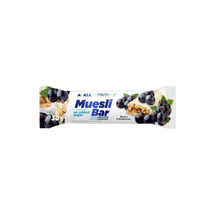 AllNutrition Muesli Bar + L-carnitine Muesli bar Yorugt & Blackcurrant 30 g