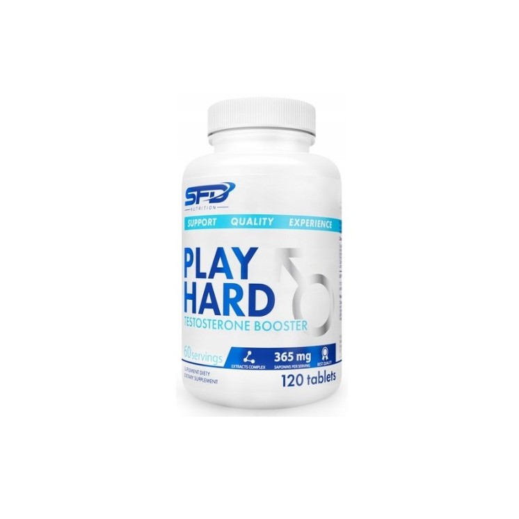 SFD Play Hard Testosteron Booster 120 tabletten