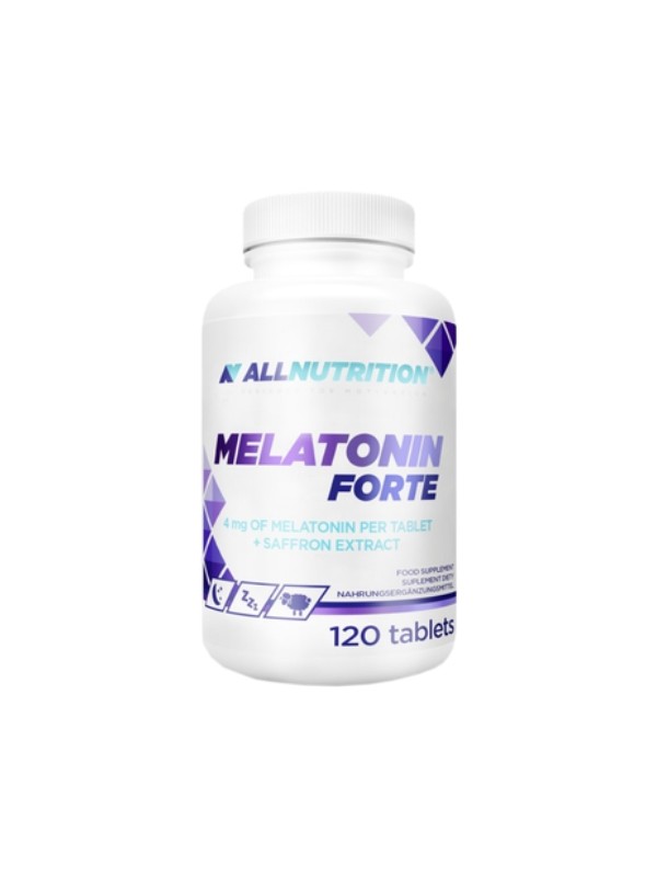 AllNutrition Melatonin Forte + Saffron 120 tabletek