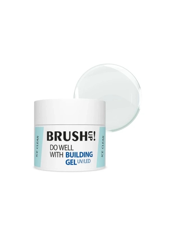 BrushUp! Do Well with Building Gel Żel budujący Ice Clear 12 g