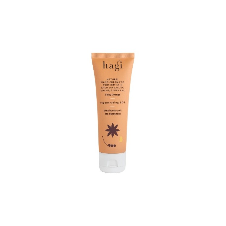 Hagi Natural Regenerating Hand Cream SOS Spicy Orange 50 ml