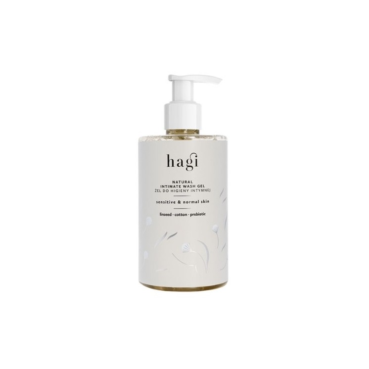 Hagi Natural Intimate Hygiene Gel Linen, Cotton and Prebiotics 300 ml