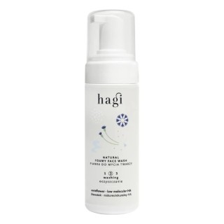 Hagi naturalna Pianka do mycia twarzy Bławatek 150 ml