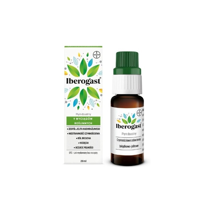 Iberogast płyn doustny 20 ml