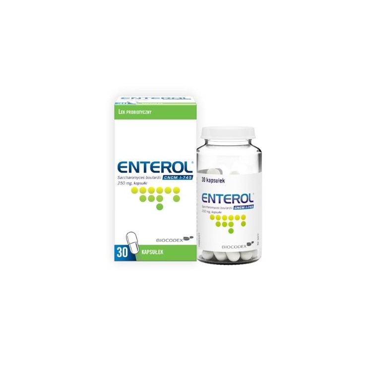 Enterol 250 мг 30 капсул