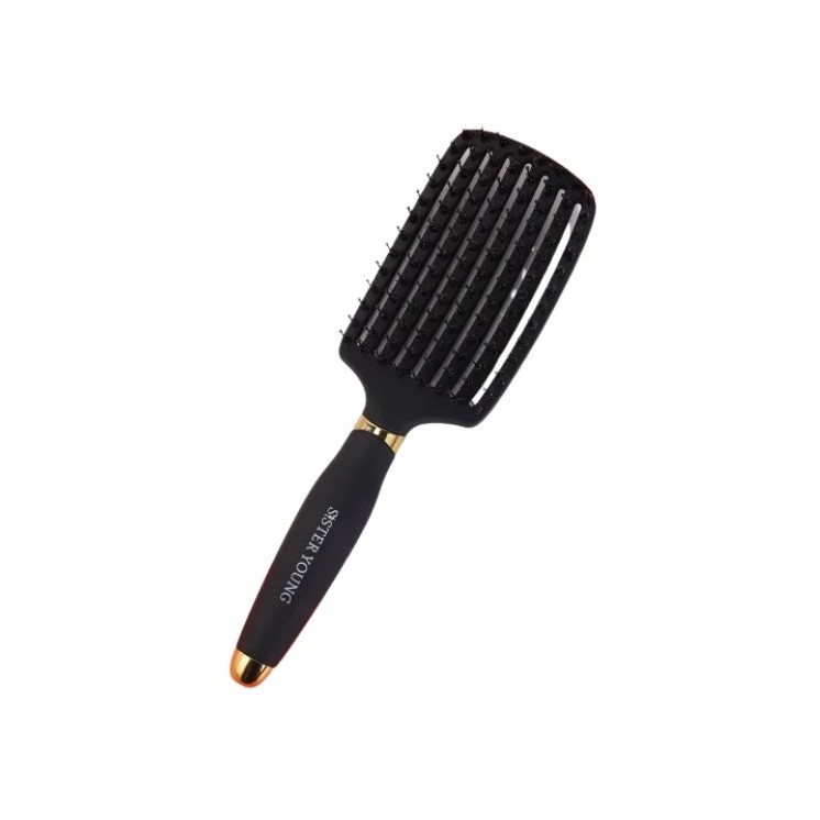 Щітка для волосся Sister Young Ovia Boar Bristle Black 1 шт