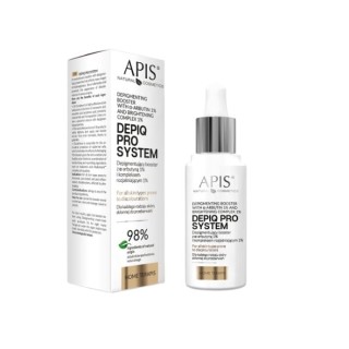 Apis Depiq Pro Depigmenting System Booster з альфа-арбутином 1% і освітлюючим комплексом 1% 30 мл