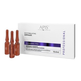 Apis Exosomes Pro біостимулюючі ампули для обличчя з екзосомами рослин 10x3 ml