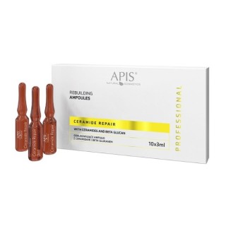 Apis Ceramide Repair Regenerierende Gesichtsampullen mit Ceramiden und Beta-Glucan 10x3ml