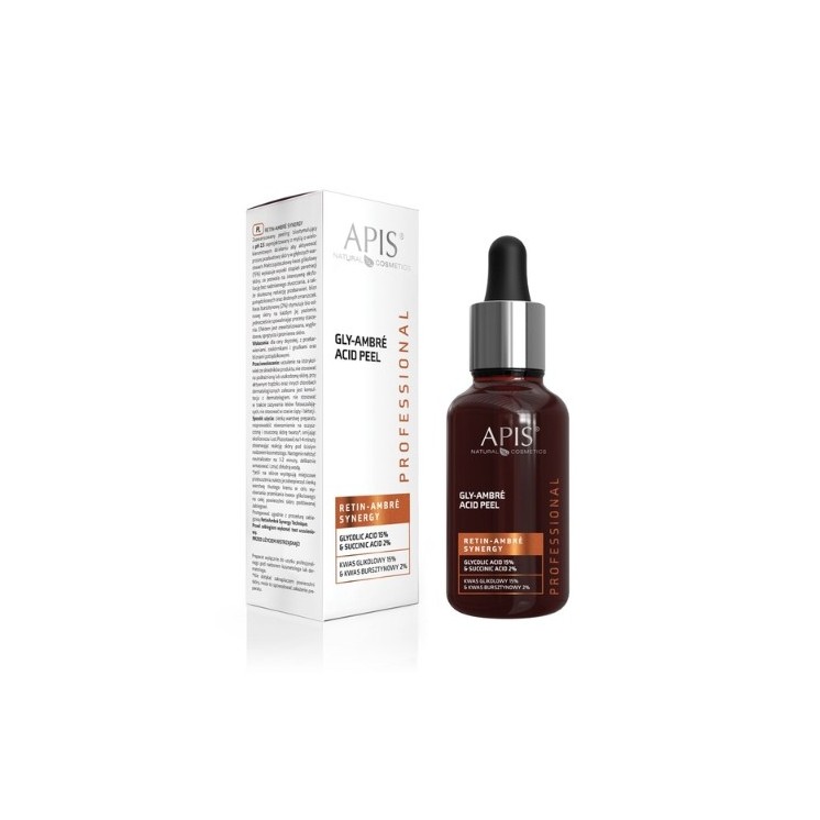 Apis Retin-Ambre Synergy Gly-Ambré Acid Peel Glykolsäure 15 % & Bernsteinsäure 2% 30 ml