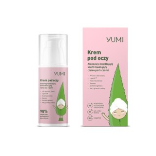 Yumi aloesowy Krem pod oczy niwelujący cienie pod oczami 15 ml