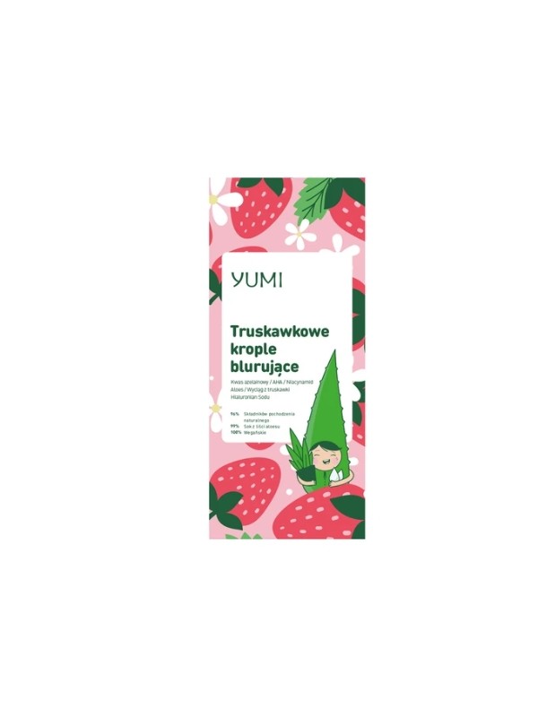 Yumi truskawkowe Krople blurujące 30 ml