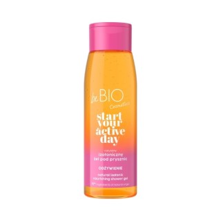 BeBio Cosmetics Naturalny izotoniczny żel pod prysznic Start Your Active Day ODŻYWIENIE 400 ml