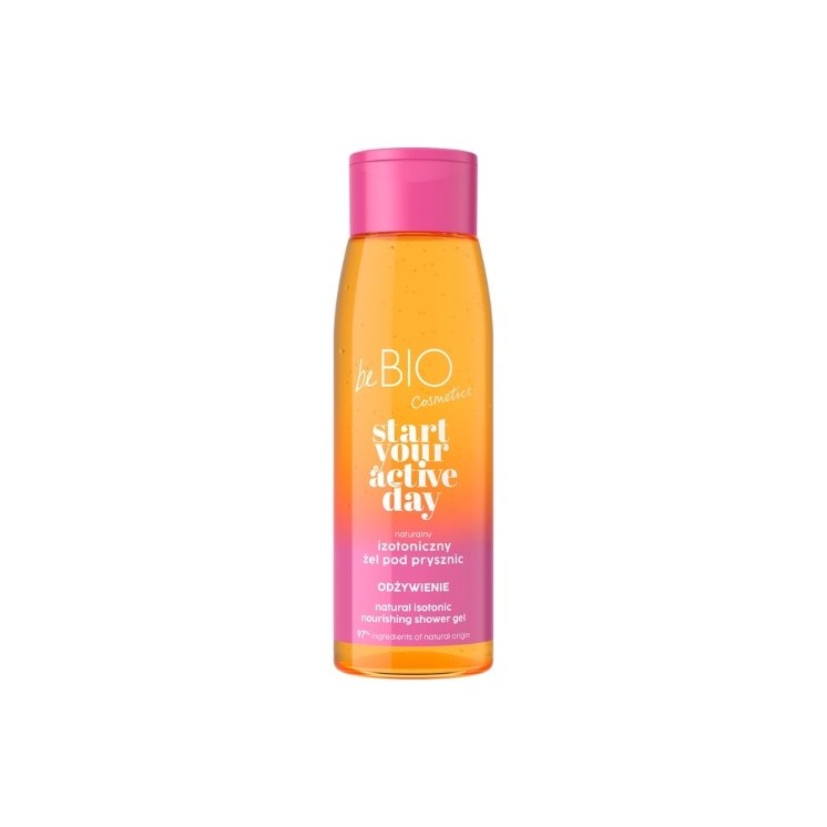 BeBio Cosmetics Натуральний ізотонічний гель для душу Start Your Active Day ЖИВЛЕННЯ 400 мл