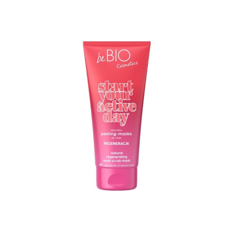 BeBio Cosmetics Натуральний peeling - маска для тіла Start Your Active Day РЕГЕНЕРАЦІЯ 200 мл