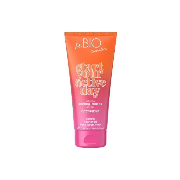 BeBio Cosmetics Натуральний peeling - маска для тіла Start Your Active Day NOURISHMENT 200 мл