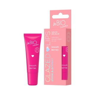 BeBio Cosmetics GLAZED LIPS Natürliches Gel-Lippenöl Smooth Berries 10 ml