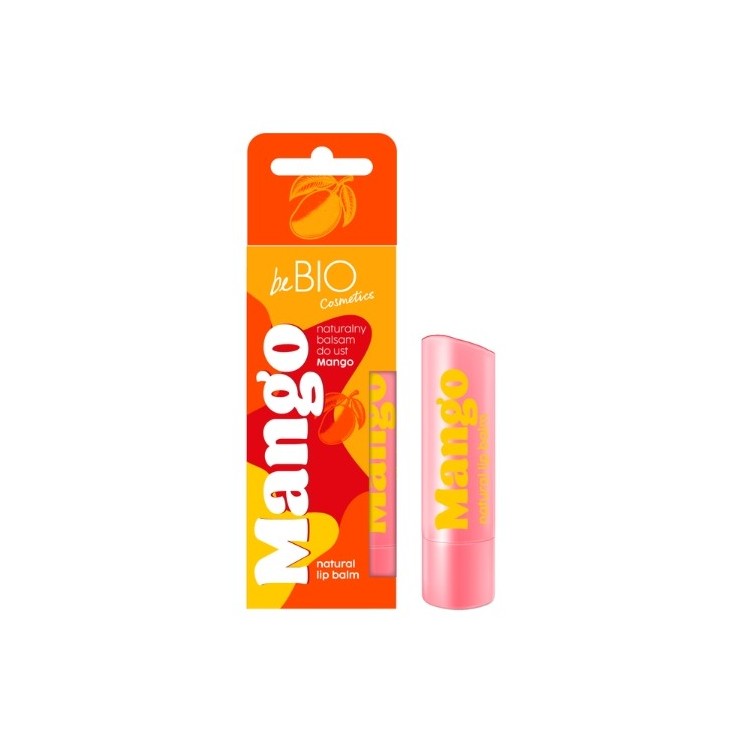 Натуральний поживний бальзам для губ BeBio Cosmetics Mango 5