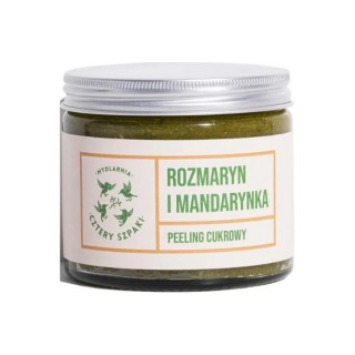 Mydlarnia Cztery Szpaki Rosmarin und Mandarine Peeling 250 ml
