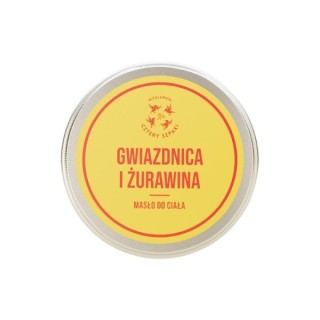 Mydlarnia Cztery Szpaki Vogelmiere- und Cranberry-Körperbutter 150 ml