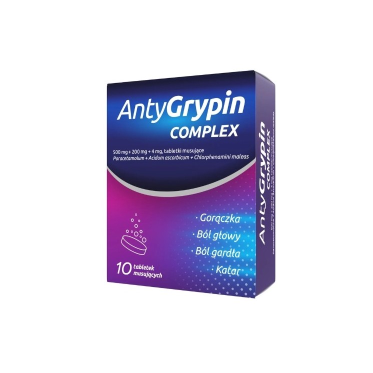 AntyGrypin Complex 10 tabletek musujących