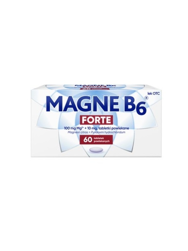 Magne B6 Forte tabletki powlekane 60 sztuk