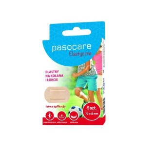 Pasocare elastic Knee i elbow plasters 5 pieces
