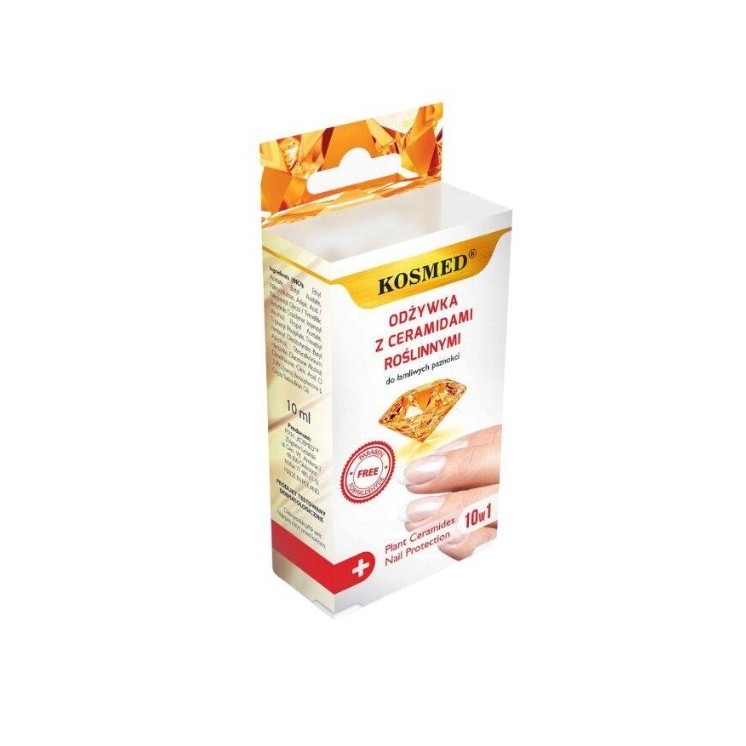 Kosmed Nail Conditioner with Plant Ceramides 10in1 10 ml