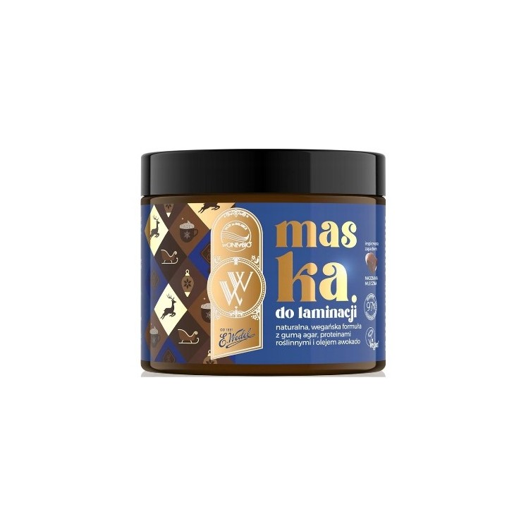 OnlyBio x Wedel Hair in Balance Maske zur Haarlaminierung Nadziena milchig 200 ml