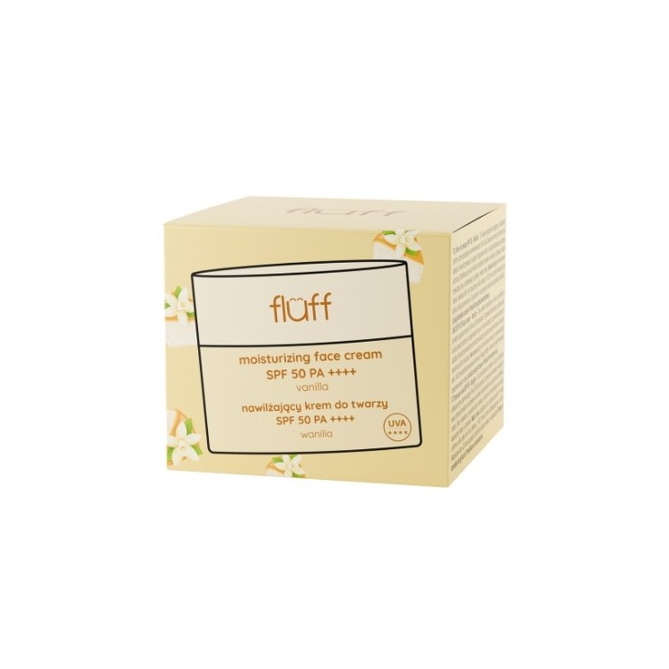 Fluff Gesichtscreme SPF50 Vanille 50 ml