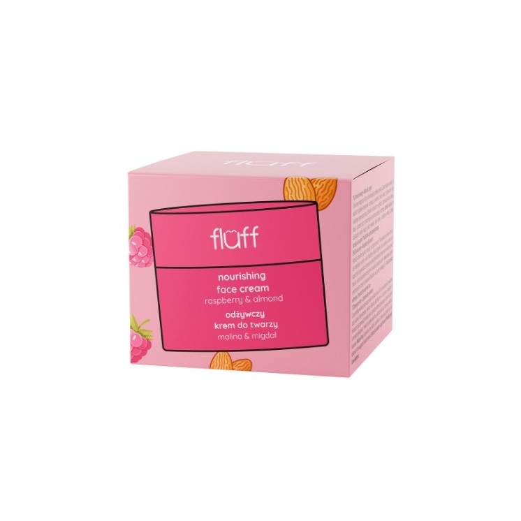 Fluff Krem do twarzy Malina & Migdał 50 ml 