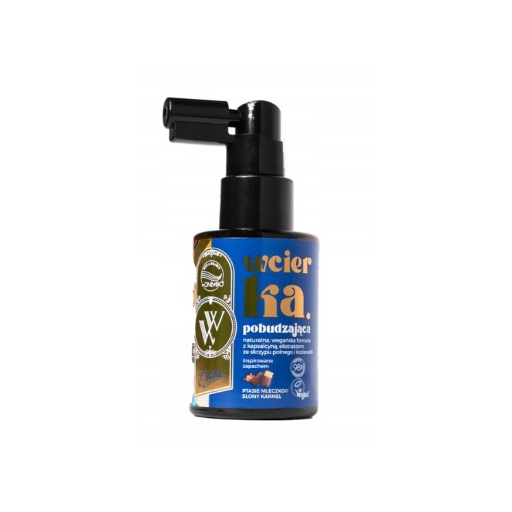 OnlyBio x Wedel Hair in Balance Haargroeistimulerende Lotion Ptasie Mleczko Gezouten Karamel 50 ml