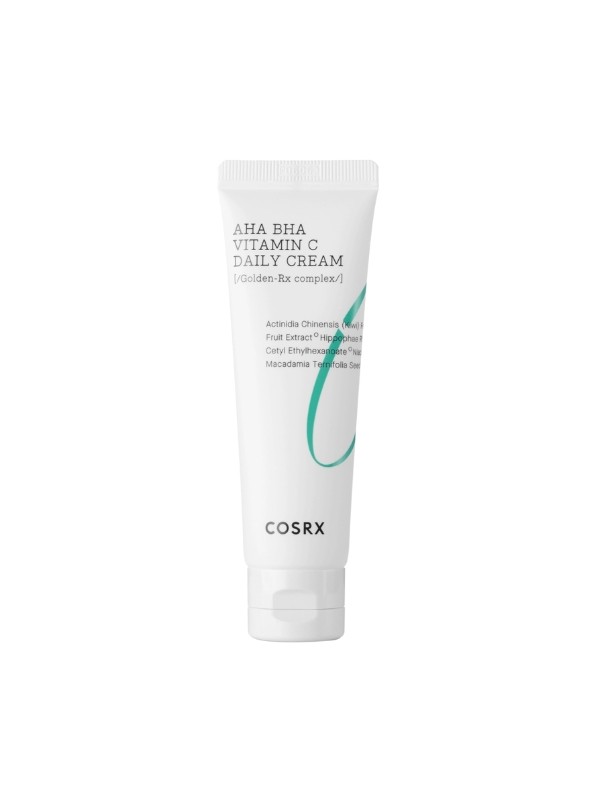 COSRX Refresh AHA BHA Vitamin C Daily Cream Krem do twarzy wyrównujący koloryt z witaminą C 50 ml